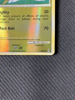 Jolteon 45/95 Call of Legends Reverse Holo Uncommon Pokemon Card 2011 - Image 3