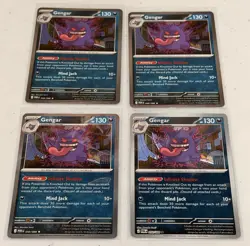 GENGAR ‘HOLO/REVERSE LOT~PERFECT ORDER POR English 050/088~Pokemon Cards - Image 1