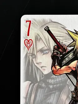 Cloud Strife Final Fantasy Card 25th Anibersary Playing Cards Trump Japanese FF - Image 2