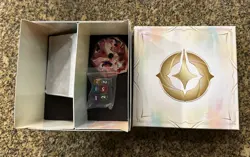 Disney Lorcana Fabled Illumineers Trove Lore Counter Dice Dividers Box -No Cards - Image 1