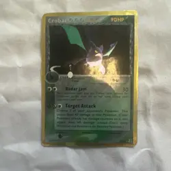 Pokemon Nintendo Crobat EX Delta Species 2/113 Rare Holo Stage 2 90 HP Card - Image 1