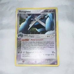 Pokemon Metagross EX Hidden Legends 11/101 Holo Rare Stage 2 100 HP Card 2004 - Image 1