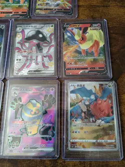 Pokemon Chinese Full Art 11 Card Lot Promo Gem Flareon Alakazam Exclusive V 151 - Image 2