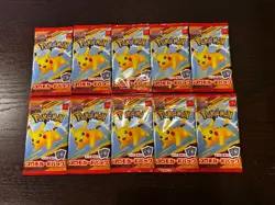Pokemon Card McDonald's Promo 19 Pack Pikachu 020/M-P and Random Card - Image 1