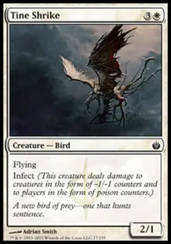 Tine Shrike - Light Play MTG Mirrodin Besieged - Image 1