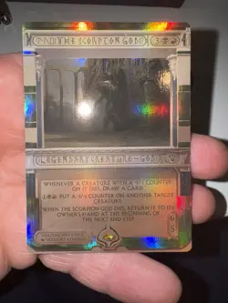 MtG The Scorpion God - Masterpiece Foil - Image 2