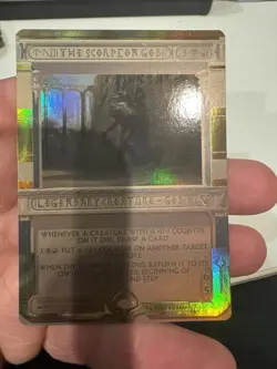 MtG The Scorpion God - Masterpiece Foil - Image 3