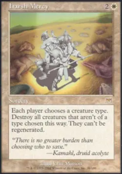 Harsh Mercy - Medium Play MTG Onslaught - Image 1