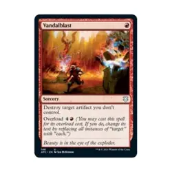 WOTC MtG Commander: Adventures in the Forgotten Realms Vandalblast (S) NM - Image 1