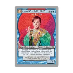 WOTC MtG Unhinged Richard Garfield, Ph.D. (R) EX - Image 1