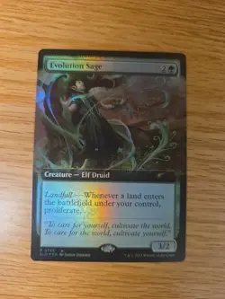 Evolution Sage 0765 (Extended Art) Foil MTG Secret Lair English NM-Mint - Image 1