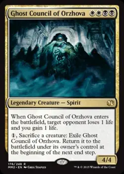 Ghost Council of Orzhova -Foil Light Play MTG Modern Masters 2015 - Image 1