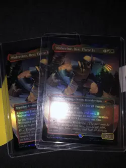 Mtg Carte Magic Secret Lair Marvel Wolverine Best There Is English FOIL NM - Image 1