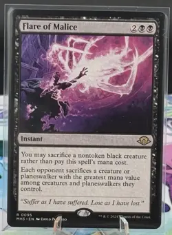 Flare of Malice #95 MTG Modern Horizons 3 - Image 1