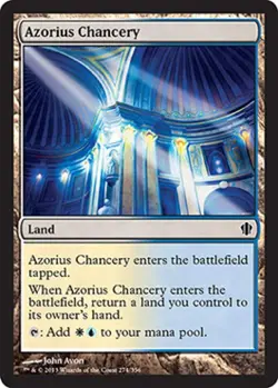 Azorius Chancery - Light Play MTG Commander 2013 Edition - Image 1