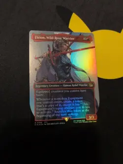 Firion, Wild Rose Warrior (Borderless) #386 (Foil) NM Final Fantasy Magic MTG - Image 1