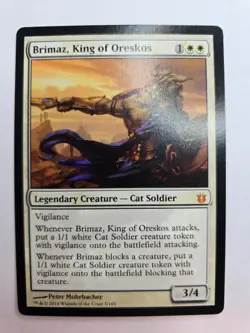 MTG - Brimaz, King of Oreskos x2 (2 Cards) - 5 - Born of the Gods (BNG) - NM - Image 1