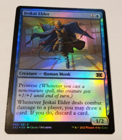 MTG Jeskai Elder 053 2X2 Double Masters 2022 Foil Common NM x1 - Image 1
