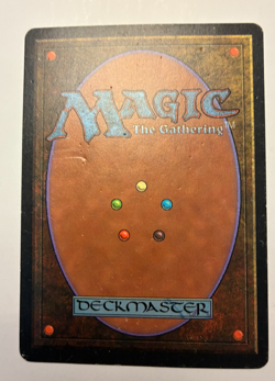Magic Mtg Alliances Arcane Denial (Axe) Lp small dent on back - Image 2