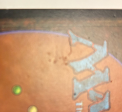 Magic Mtg Alliances Arcane Denial (Axe) Lp small dent on back - Image 3