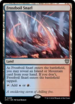 Frostboil Snarl - Near Mint MTG Commander: Outlaws of Thunder Junction - Image 1