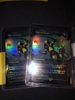 Rite Of Passage Rainbow Foil Secret Lair: Marvel Wolverine SLD MTG NM Magic - Image 1
