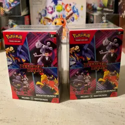Destined Rivals Booster Bundle Factory Sealed Lot Of 2 - Pokemon TCG - Image 1