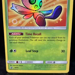 Shining Celebi SM79 Pokemon Sun and Moon Promo NM - Image 2