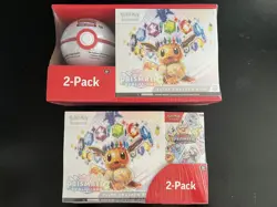 Pokemon Prismatic Evolutions Costco + Sam’s Club ETB Bundles 2 Sealed Boxes - Image 1