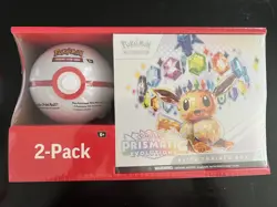 Pokemon Prismatic Evolutions Costco + Sam’s Club ETB Bundles 2 Sealed Boxes - Image 3