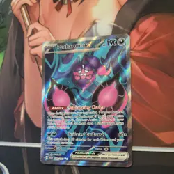 Holo Pecharunt ex - 085/064 Ultra Rare Shrouded Fable Pokemon TCG - Image 1
