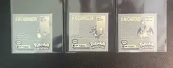 1999 Artbox Pokemon Stickers Series 1 Charizard Charmeleon Charmander - Image 2
