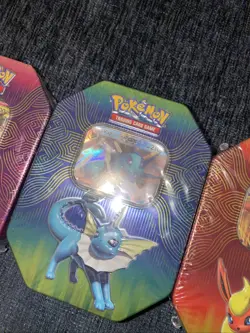 Pokemon TCG: Elemental Power Tin Flareon GX + 4 Booster Packs 2019 - Image 3