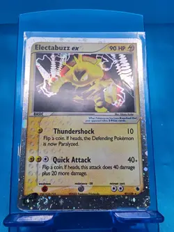Electabuzz EX 97/109 LP Holo EX Ruby & Sapphire Rare Pokemon TCG Card - Image 1