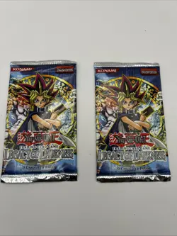 Yugioh Legacy of Darkness Unlimited Booster Pack Brand New Factory Sealed x 1 - Image 1