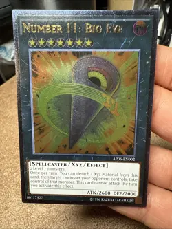Yugioh Number 11: Big Eye AP06-EN002 Ultimate Rare NM - Image 5