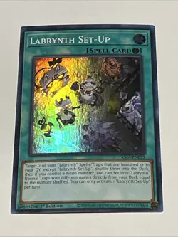 Yugioh! Labrynth Set-Up - TAMA-EN022 - Super Rare - 1st Edition - Image 1