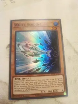 Yugioh! White Sardine - PHNI-EN007 - Super Rare - 1st Edition Near Mint, English - Image 1