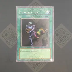 YUGIOH CONFISCATION SUPER RARE MRL-038 - Image 1