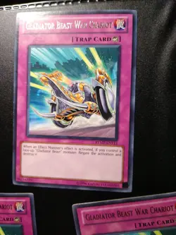 Gladiator Beast War Chariot X 3 RYMP-EN113 Rare Yugioh - Image 4