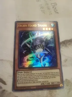 Yugioh! Right-Hand Shark - BROL-EN048 - Ultra Rare - 1st Edition Near Mint, Engl - Image 1