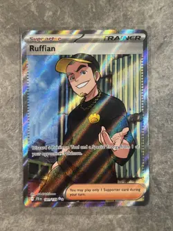 Ruffian 181/159 Pokemon TCG Sv09: Journey Together Holo Trainer (Near Mint) NM - Image 1