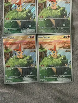 LOT OF 4 Pokemon TCG Victini Promo 208 A JUMBO CARD - Image 2
