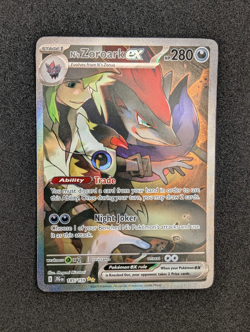 Pokemon TCG N's Zoroark EX Journey Together 185/159 Sir NM Condition ENGLISH - Image 1