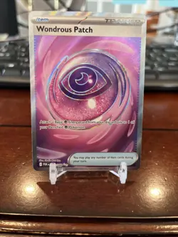 Pokemon TCG Wonderous Patch 117/088 Full Art Perfect Order - Image 1