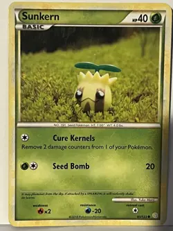 Sunkern 85/123 HeartGold SoulSilver NM Pokemon Fast Shipping - Image 1