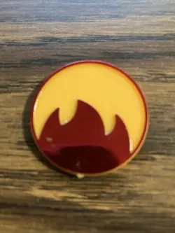 Pokemon TCG Burn Condition Coin - Image 1