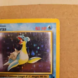 Pokemon Lapras Fossil Holo Rare 10/62 Unlimited 1999 - Image 3