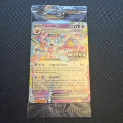 Sylveon EX Prismatic Evolutions STAMPED Promo 041/131 Pokemon 2025 NM sealed - Image 1