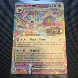 Sylveon EX Prismatic Evolutions STAMPED Promo 041/131 Pokemon 2025 NM sealed - Image 2